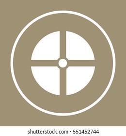Joystick  icon. Flat design.