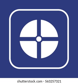 Joystick  icon. Flat design.