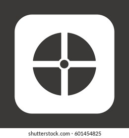 Joystick  icon. Flat design.