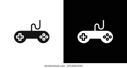 Icono de joystick Conjunto de relleno plano colección