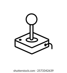 Joystick Icon Flat fill set collection