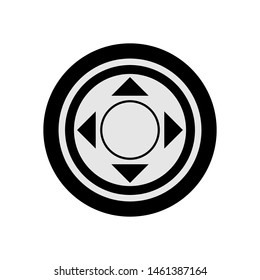 Joystick Icon. Game Controller Illustration As A Simple Vector & Trendy Symbol for Design and Websites, Presentation or Mobile Application.