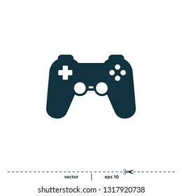 joystick Icon Game controller symbol logo template