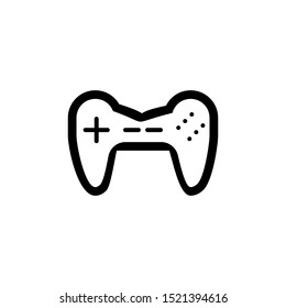 Joystick icon. Game controller symbol