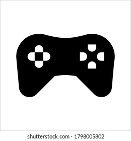 joystick icon. game controller vector icon on white background