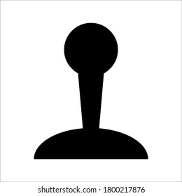 joystick icon. game controller vector icon on white background