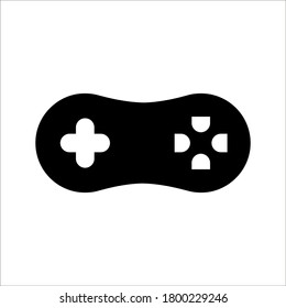 joystick icon. game controller vector icon on white background