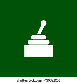 joystick icon. game controller vector illustration
