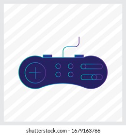 Icono de Joystick. Vector de almohadilla de juego