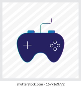 Joystick icon. Game pad vector