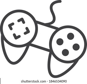 icono de joystick. icono de gamepad. vector de icono de controlador de juegos 