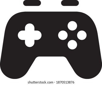 Joystick-Symbol. Gamepad-Icon-Vektorgrafik 