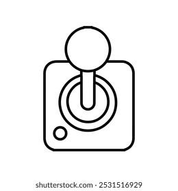 Joystick-Symbol Gruppensymbol oder Zeichenvektor