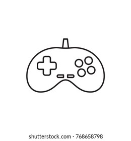 joystick icon illustration isolated vector sign symbol