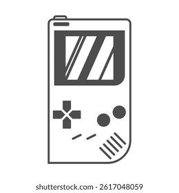 Joystick icon logo design template