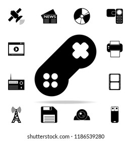 joystick icon. Media icons universal set for web and mobile