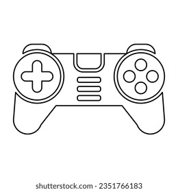 Joystick Icon In Outline Style