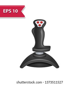 Joystick Icon. Professional, pixel-aligned icon in realistic colors.