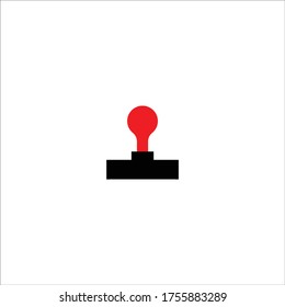Joystick icon. Retro game button. Online game symbol. Logo design element