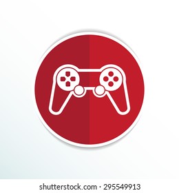joystick icon Rounded squares button console controller