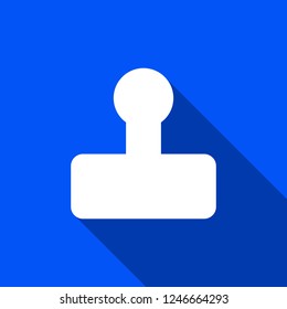 Joystick icon with shadow , sign design