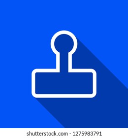 Joystick icon with shadow , sign design