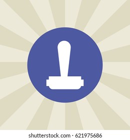 joystick icon. sign design. background