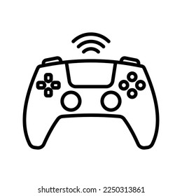 Joystick icon. sign for mobile concept and web design. vector illustration