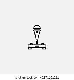 Joystick icon sign vector,Symbol, logo illustration for web and mobile