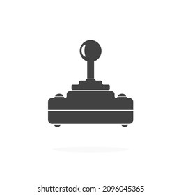 Joystick Icon Silhouette Vector Illustration