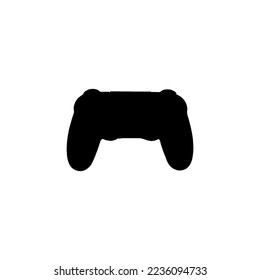 Joystick icon icon. Simple style game sport event poster background symbol. Joystick brand logo design element. Joystick t-shirt printing. vector for sticker.