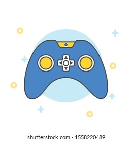 joystick icon symbol vector illustration