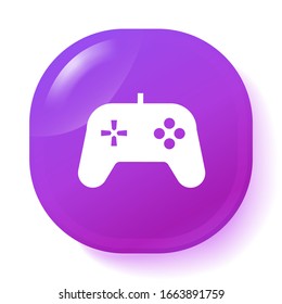 Joystick-Symbol-Vektorillustration
