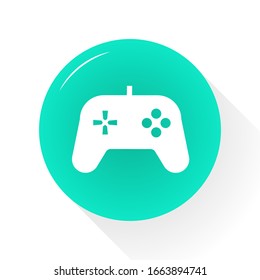 Joystick-Symbol-Vektorillustration
