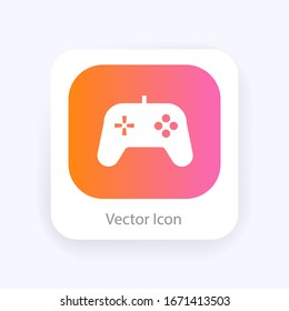 Joystick icon symbol vector illustration