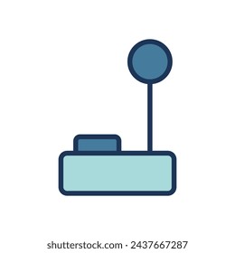 joystick icon symbol vector template