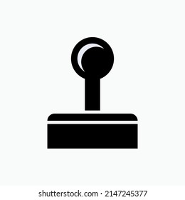 Joystick Icon. Transmission Symbol - Vector.
