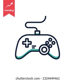 joystick icon vector - Vector
