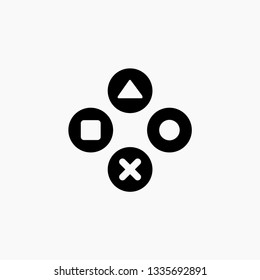 joystick icon vector