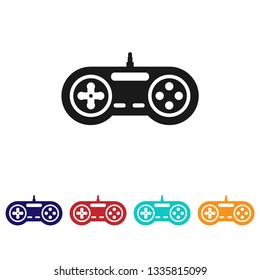 Joystick icon vector