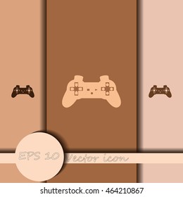 Joystick icon vector