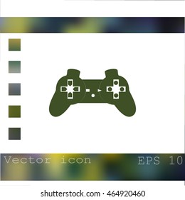 Joystick icon vector
