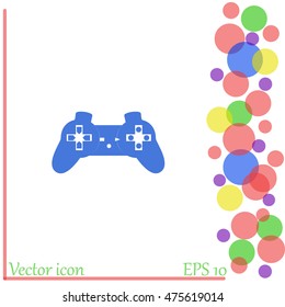 Joystick icon vector