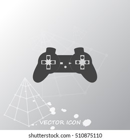 Joystick icon vector