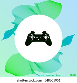 Joystick icon vector