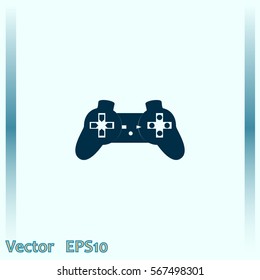 Joystick icon vector
