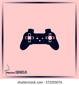 Joystick icon vector