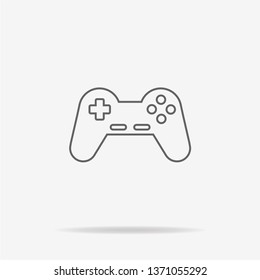 Joystick icon. Vector concept illustration for design.