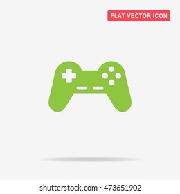 Joystick icon. Vector concept illustration for design.