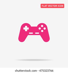 Joystick icon. Vector concept illustration for design.
